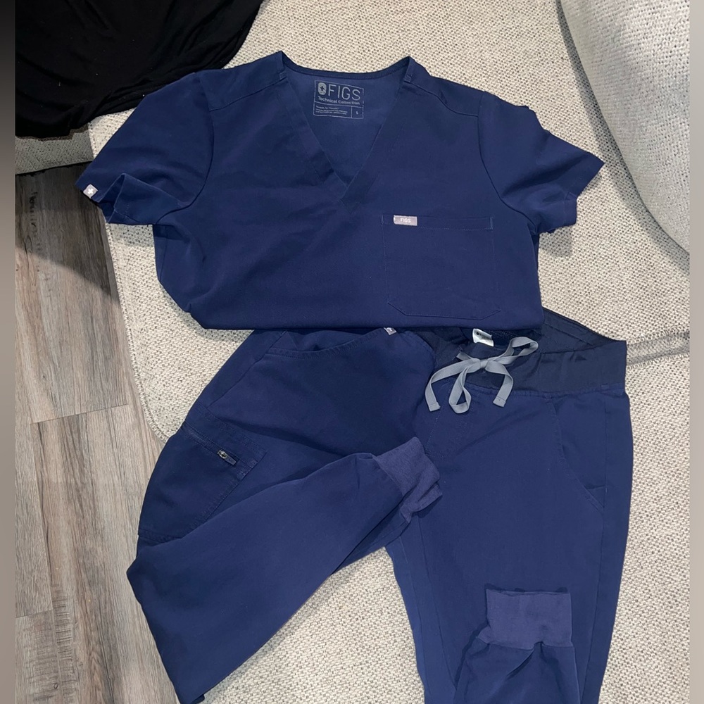 Figs Navy Blue
